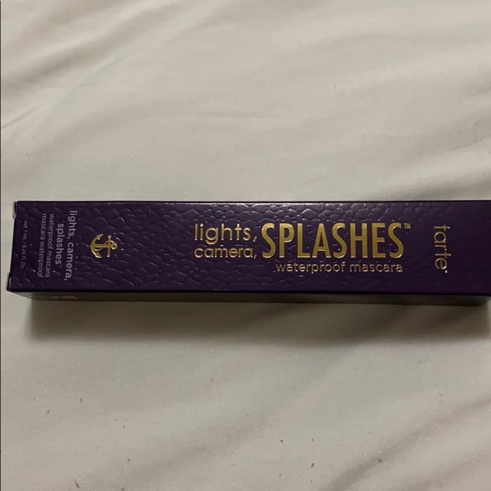 Tarte lights, camera, splashes waterproof mascara